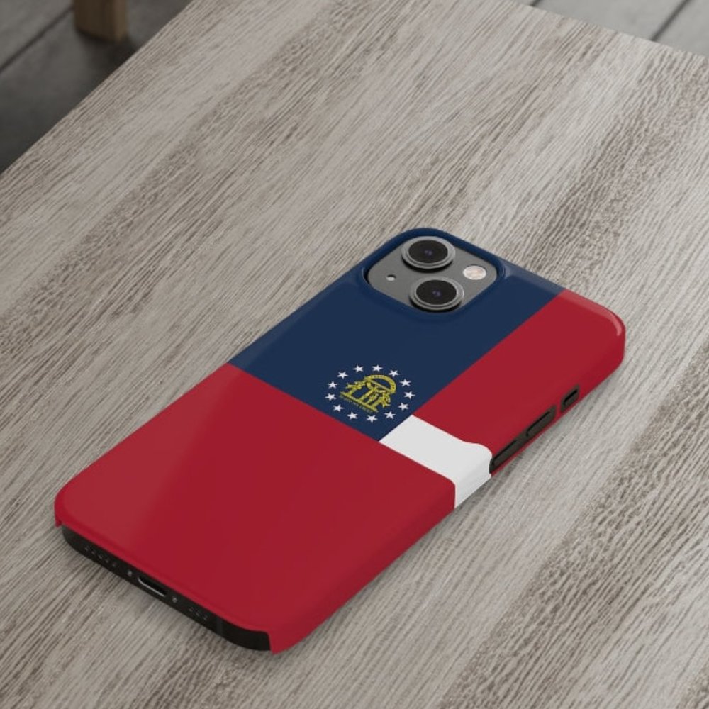 Georgia State Flag Phone Case